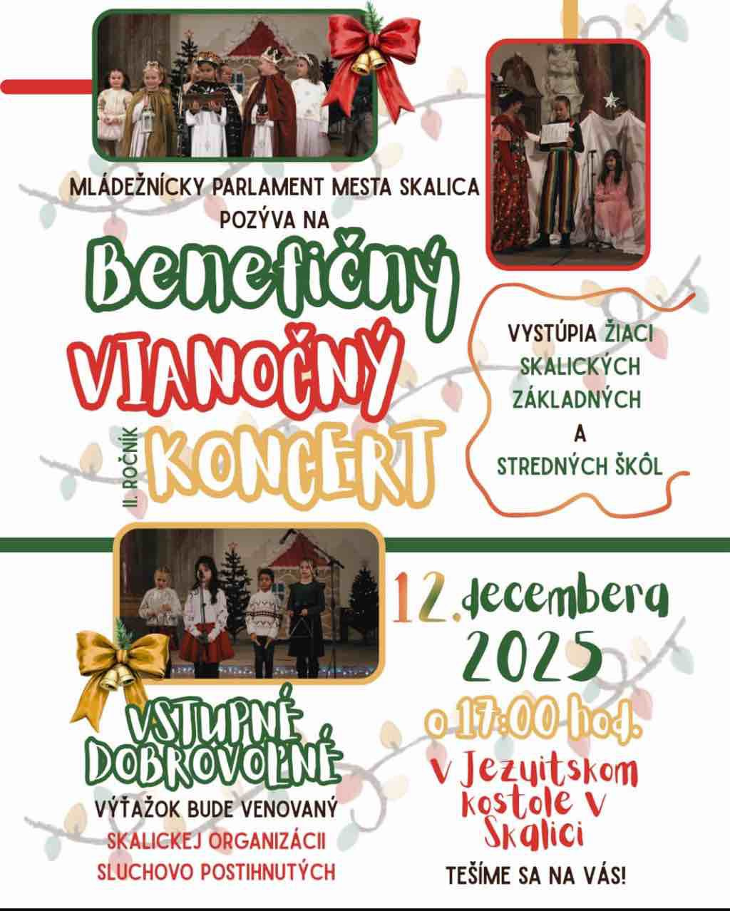 benefičný koncert jezuiták